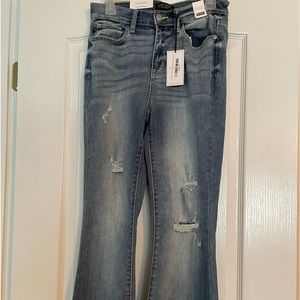 Judy Blues, NWT, Size 7/28, Light Blue, High Waist